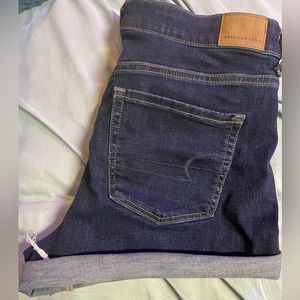 American Eagle High-Rise Shortie shorts size 12